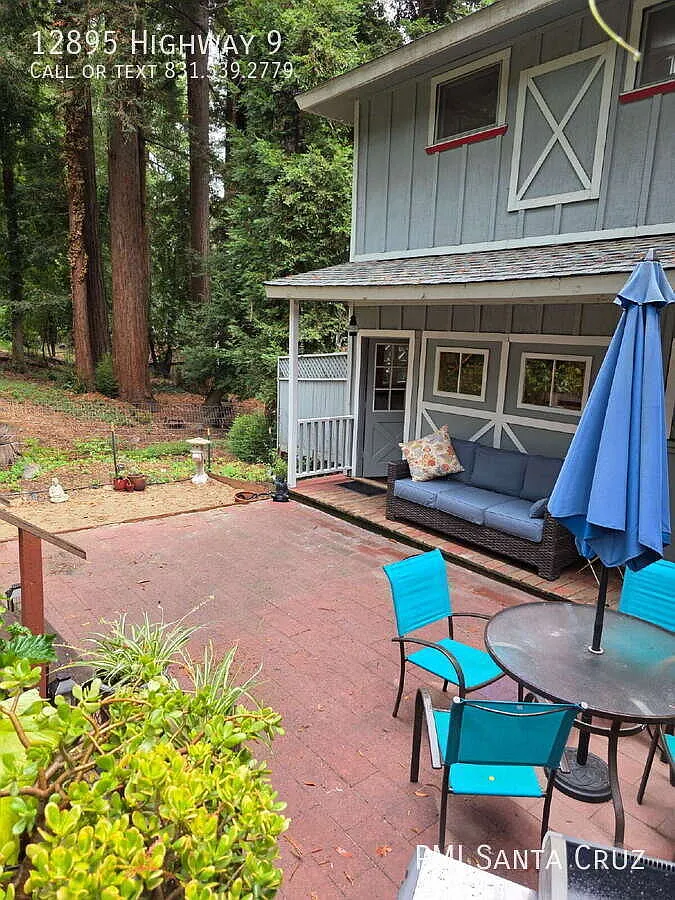All Utilities Paid! Fully Furnished 2 Bedroom + Bonus Room/Office In Beautiful Boulder Creek — Photo 1