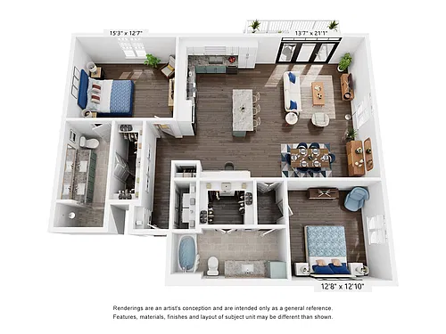Floor plan Palmetto