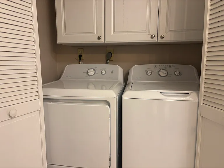 Laundry in Main Bath