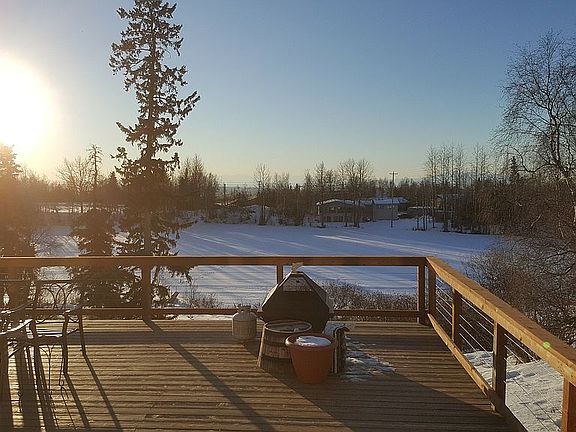 Sunset from Backdeck
