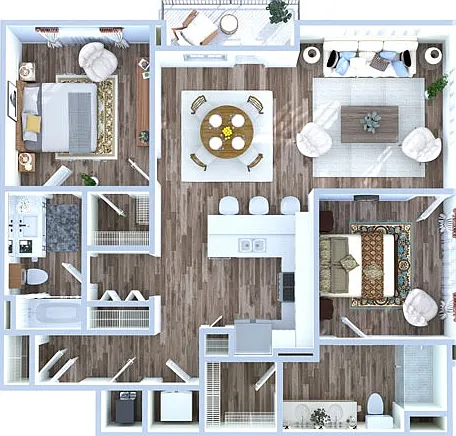 2 Bedroom | 2 Bath | 1167 sq ft 2 Bedroom | 2 Bath | 1167 sq ft