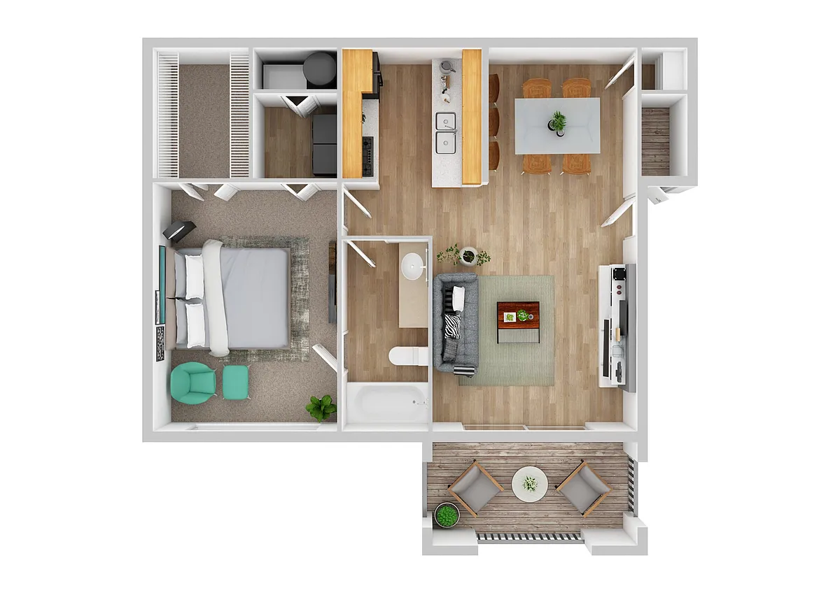 Floor plan Amherst