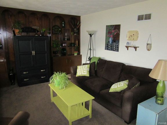 Built In Bookcases in Living Room