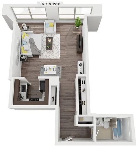 Floor plan STUDIO SEVEN