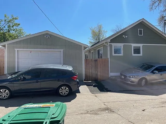 2 parking spaces