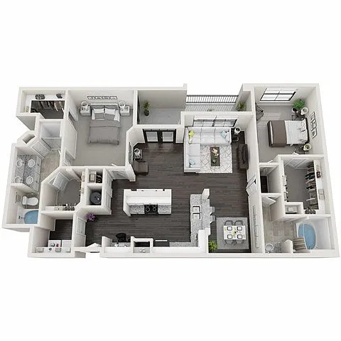 Floor plan Hammond