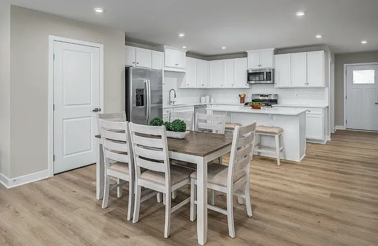 Kitchen and Dining Area