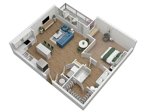 Floor plan The Jackson