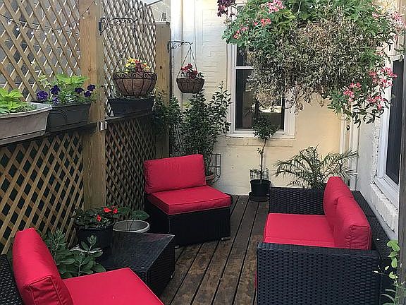 Patio off the dining room