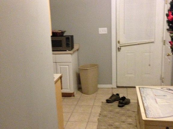 from living room to kitchen hallway