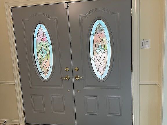 Double entrance door