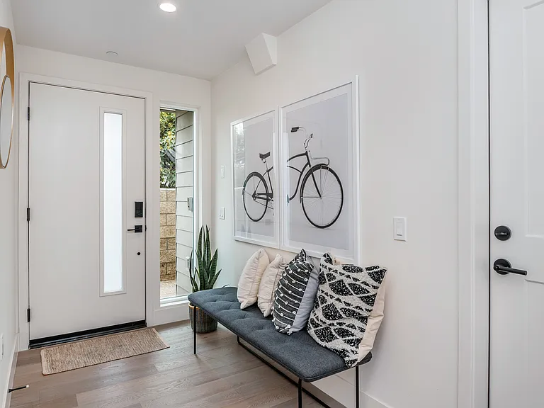 First floor entryway