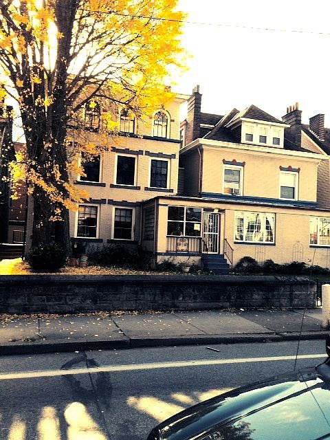 Outside of house