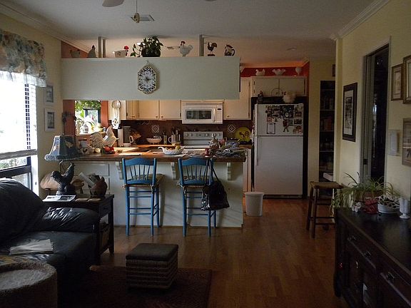 kitchen & family room