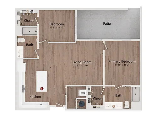 Floor plan 2G