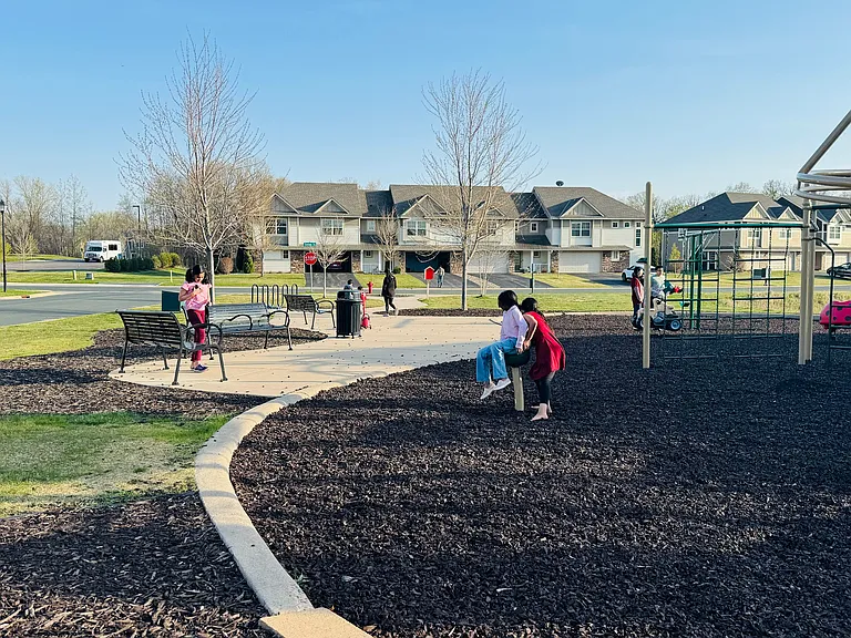 Kids Playing in Community Play Area!