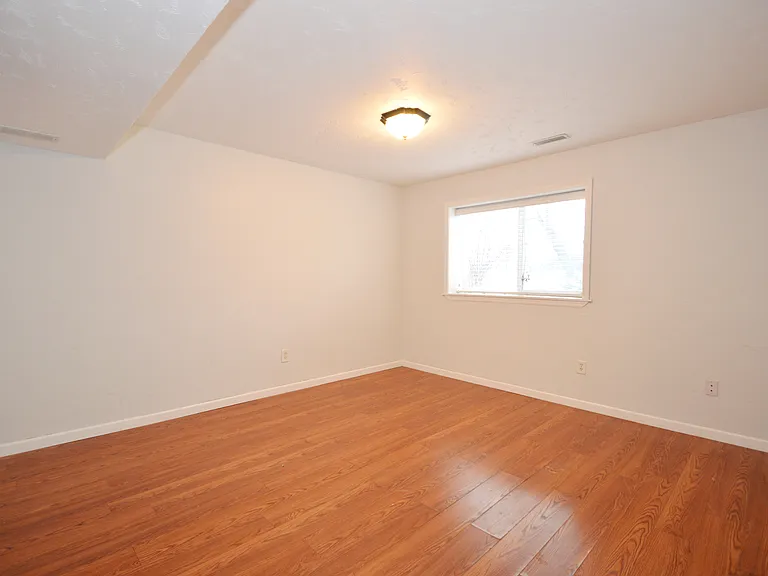 3rd bedroom w/ walk-in closet, lower level.