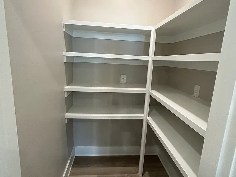 Large pantry by the kitchen