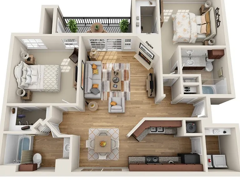 2EXR Floor Plan 2EXR Floor Plan