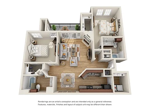 Floor plan 2EXR