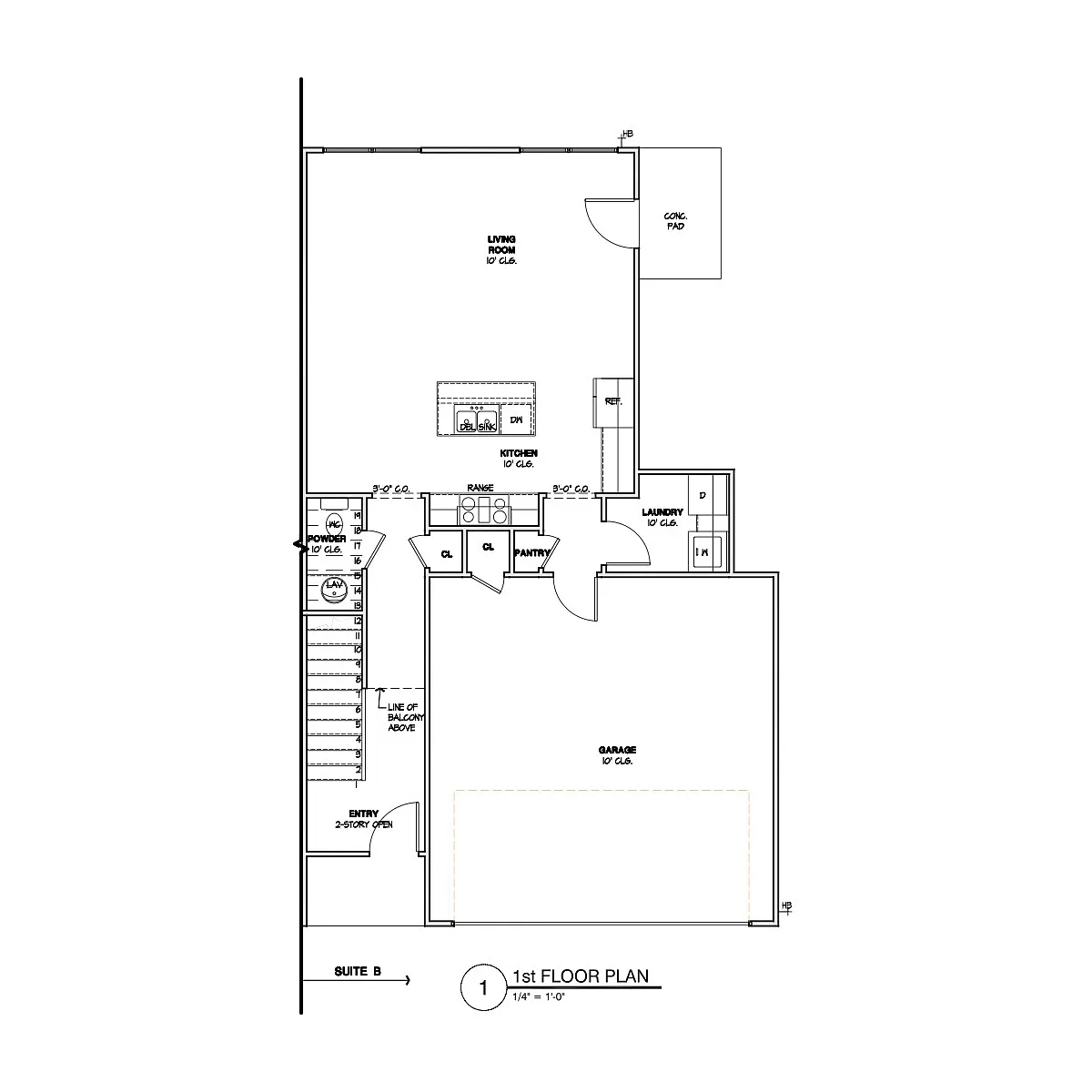 Floor plan 2 Bedrooms