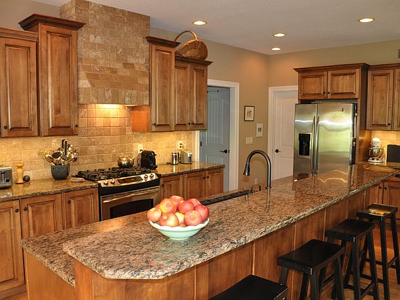kitchen from the back view