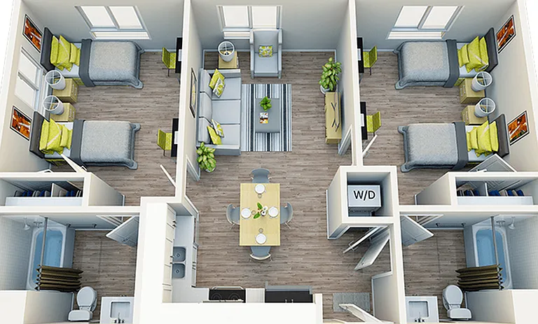 2BR/2BA - 2nd Balcony 2BR/2BA - 2nd Balcony