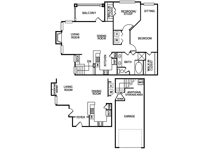 Floor plan B1