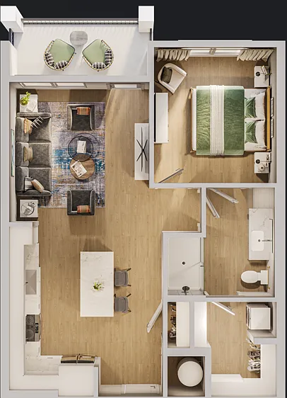Floor plan 1A