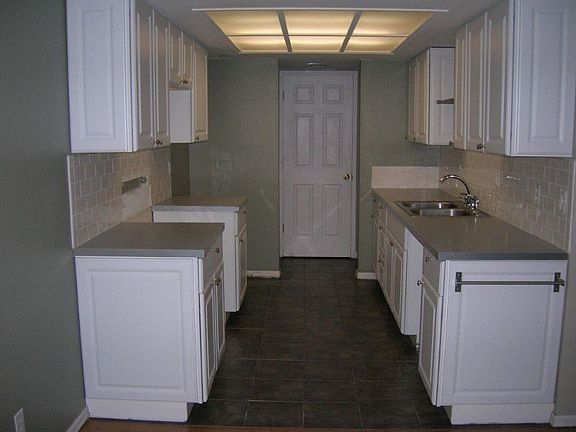 Dining area looking into kitchen