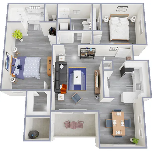 Floor plan B1
