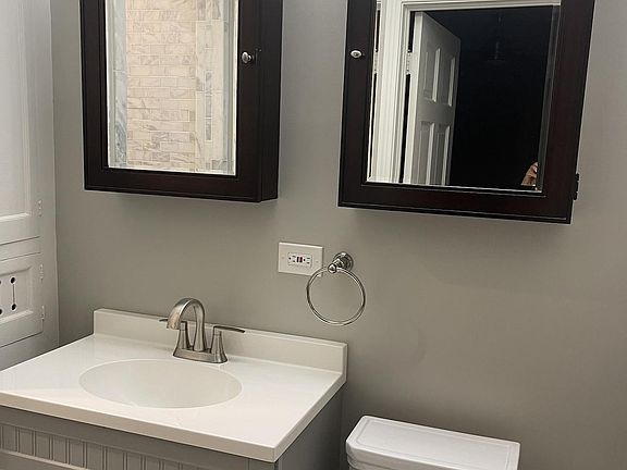 Recently renovated bathrooms