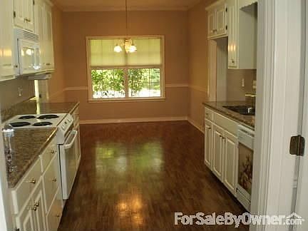 Large galley kitchen.