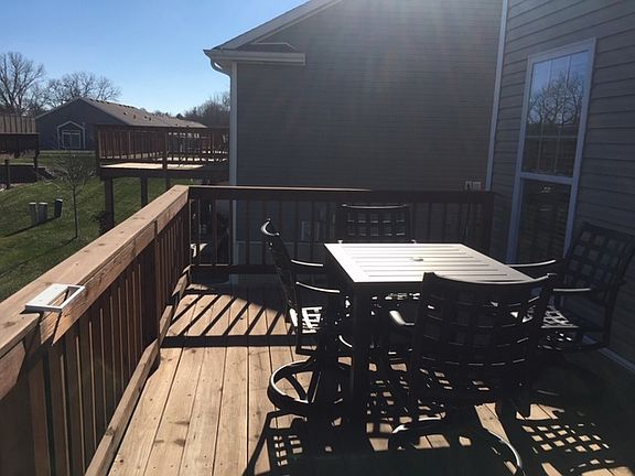 Deck-stained-view of commons