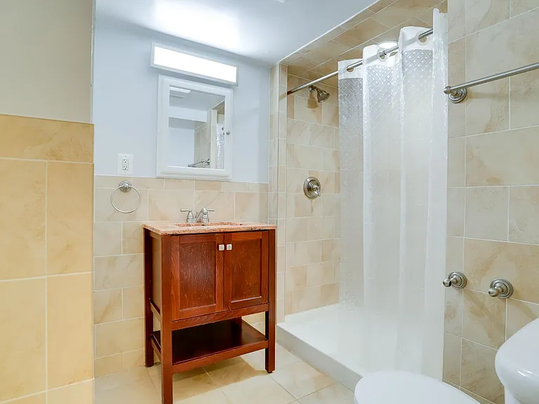 Lower level bathroom