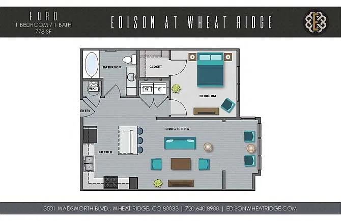 Floor plan Ford
