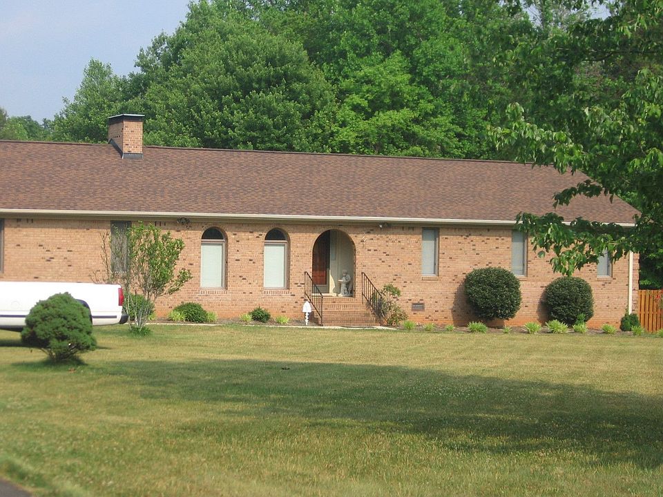 from the driveway