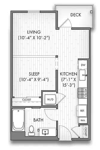 Floor plan U1