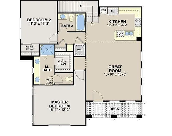2 bed, 1297 sqft, $3,850 — Photo 3