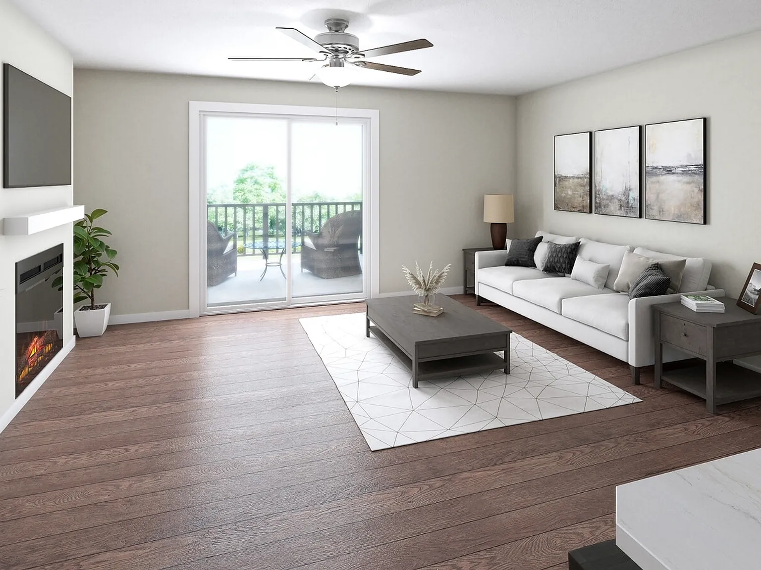 Modern 2-bed, 2-bath Suite in West Branch, Iowa. — Photo 3