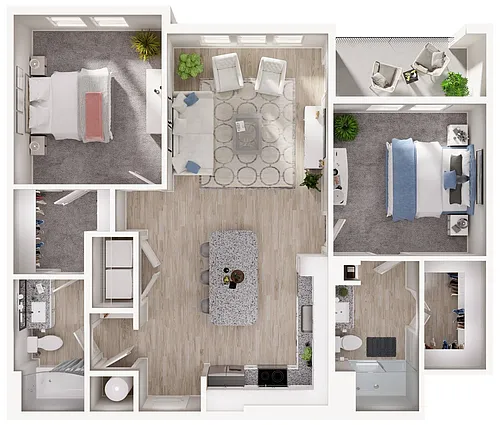 Floor plan B1 M2