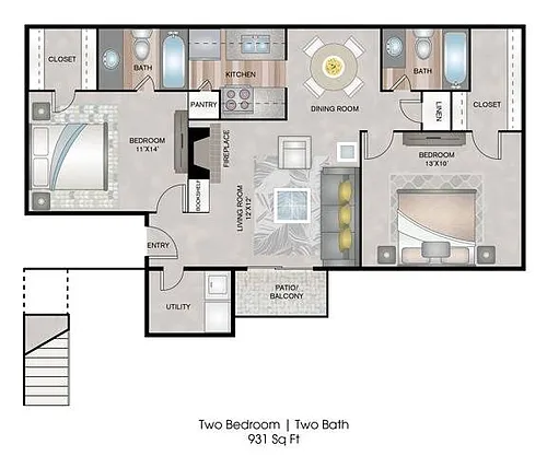 Floor plan C