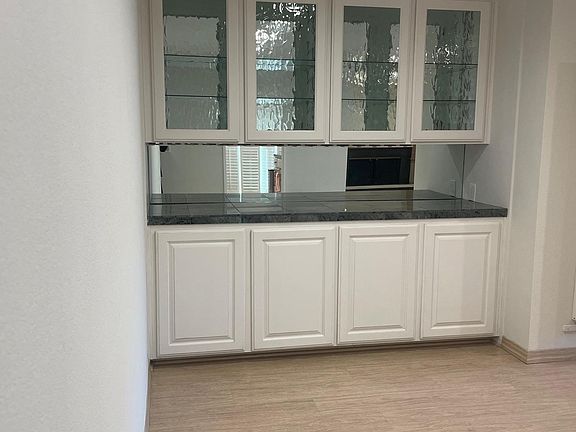 Built in china cabinet