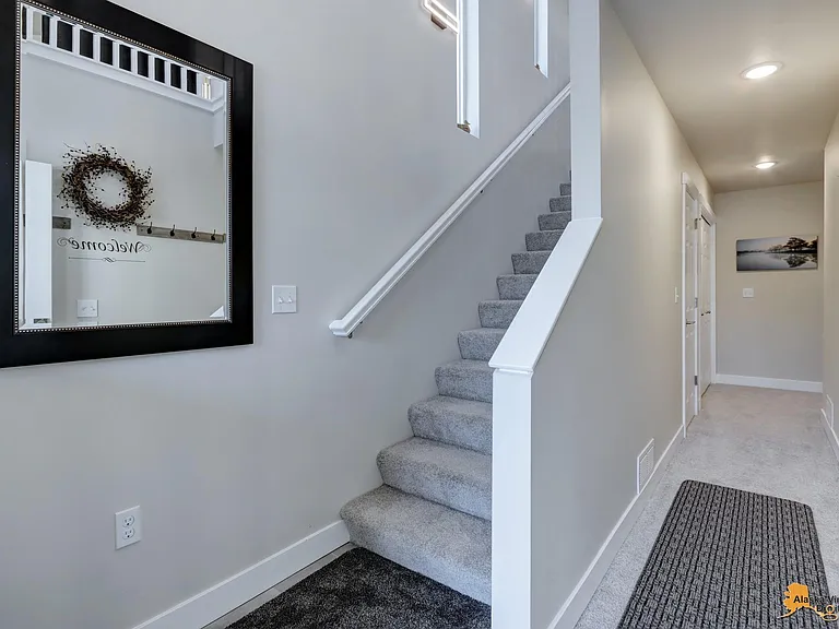 Entrance at front door