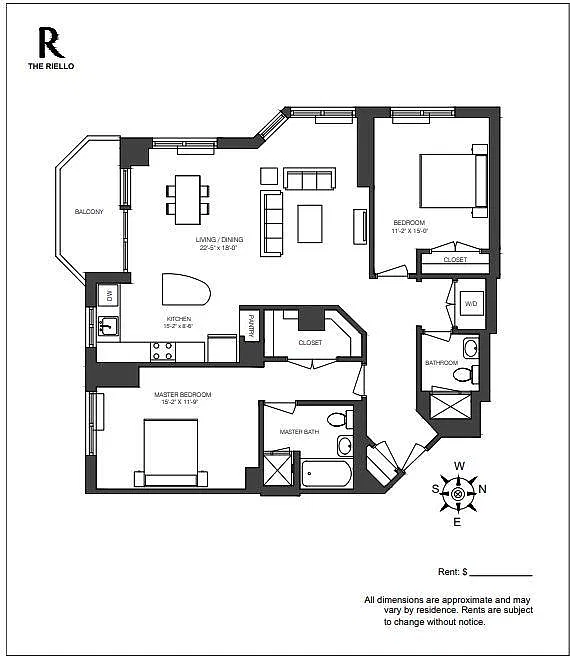 Floor plan JUR2B2B