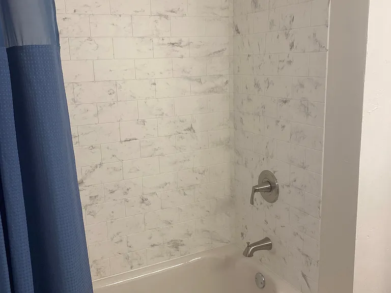Shower and tub