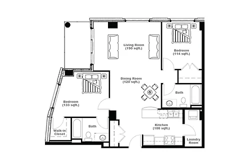 Floor plan 213