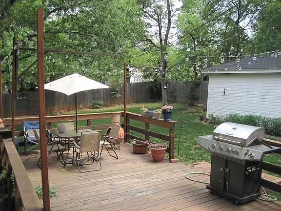 backyard deck
