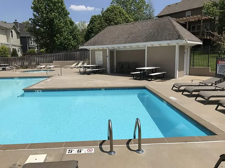 Deerfield Trace pool w/key card access (2-3 min walk from the house). Paid for by landlord via HOA dues.
