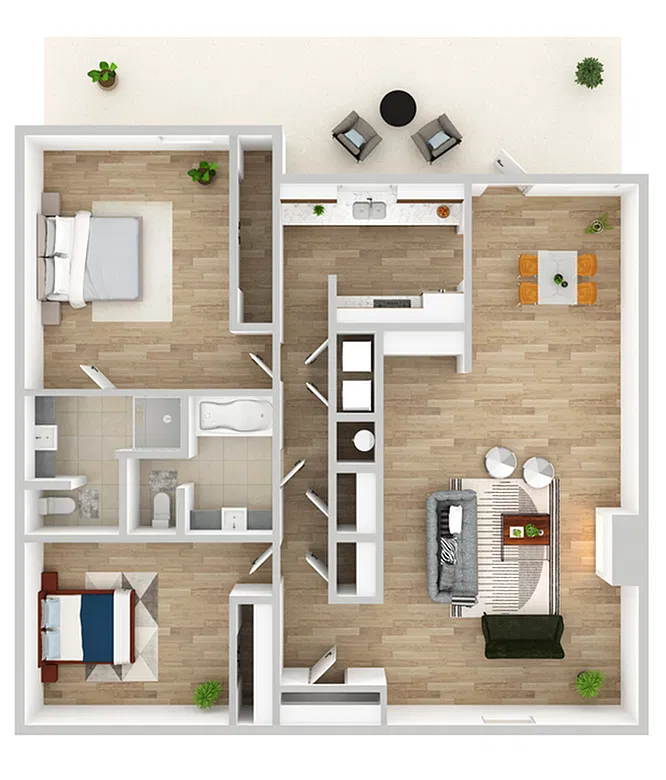 Floor plan The Lagoon